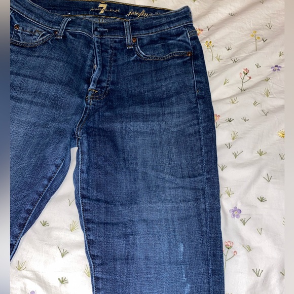 7 for All Mankind Josefiina Skinny Boyfriend Jean - Picture 4 of 7